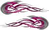 
	Tribal Flames Motorcycle Tank Decal Kit in Pink Camouflage
