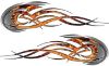 
	Tribal Flames Motorcycle Tank Decal Kit in Inferno
