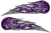 
	Twin Flame Motorcycle Tank Decal in Purple Camouflage
