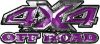 
	4x4 Truck Decals Offroad for Chevy Ford Dodge or Toyota in Purple
