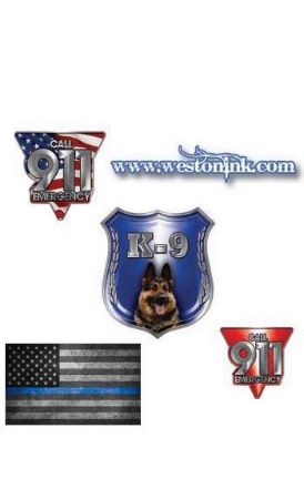 Picture for category Police, Sheriff & First Responder Decals