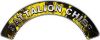 
	Battalion Chief Fire Fighter, EMS, Rescue Helmet Arc / Rockers Decal Reflective In Inferno Yellow Real Flames
