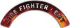 EMT Fire Fighter, EMS, Rescue Helmet Arc / Rockers Decal Reflective in Real Fire