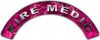 
	Fire Medic Fire Fighter, EMS, Rescue Helmet Arc / Rockers Decal Reflective in Pink Camo
