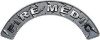
	Fire Medic Fire Fighter, EMS, Rescue Helmet Arc / Rockers Decal Reflective in Diamond Plate
