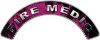
	Fire Medic Fire Fighter, EMS, Rescue Helmet Arc / Rockers Decal Reflective In Inferno Pink Real Flames
