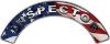 
	Inspector Fire Fighter, EMS, Rescue Helmet Arc / Rockers Decal Reflective With American Flag
