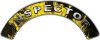 
	Inspector Fire Fighter, EMS, Rescue Helmet Arc / Rockers Decal Reflective In Inferno Yellow Real Flames
