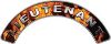 
	Lieutenant Fire Fighter, EMS, Rescue Helmet Arc / Rockers Decal Reflective In Inferno Real Flames
