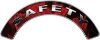 
	Safety Fire Fighter, EMS, Rescue Helmet Arc / Rockers Decal Reflective In Inferno Red Real Flames
