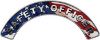 
	Safety Officer Fire Fighter, EMS, Rescue Helmet Arc / Rockers Decal Reflective With American Flag
