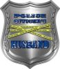 Police Officers Husband Police Law Enforcement Decals