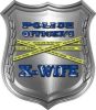 Police Officers X-Wife Police Law Enforcement Decals