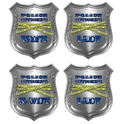 Police Officer's Family Decals