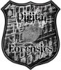 
	Digital Computer Forensics Police / Law Enforcement Decal in Gray
