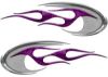 Motorcycle Tank Decals in Purple Camouflage