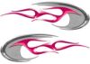 Motorcycle Tank Decals in Pink