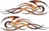 Tribal Flame Decals for Motorcycle Tanks, Cars and Trucks in Inferno Flames