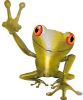 
	Cool Peace Frog Decal in Yellow
