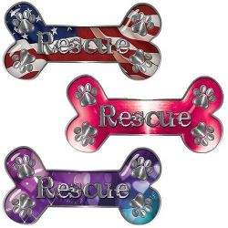 Pet Rescue Decal with Paws
