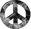 
	Peace Symbol Decal in Gray Inferno Flames
