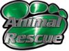 
	Animal Pet Rescue Paw Decal in Green
