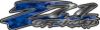 GMC or Chevy Z71 Off Road Decals in Blue Camouflage