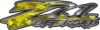 GMC or Chevy Z71 Off Road Decals in Yellow Camouflage