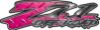 GMC or Chevy Z71 Off Road Decals in Pink Diamond Plate