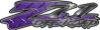GMC or Chevy Z71 Off Road Decals in Purple Diamond Plate