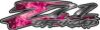 GMC or Chevy Z71 Off Road Decals in Pink Inferno Flames