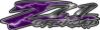 GMC or Chevy Z71 Off Road Decals in Purple Lightning