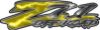 GMC or Chevy Z71 Off Road Decals in Yellow Lightning