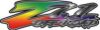 GMC or Chevy Z71 Off Road Decals with Rainbow Colors