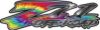GMC or Chevy Z71 Off Road Decals in Tie Dye Colors