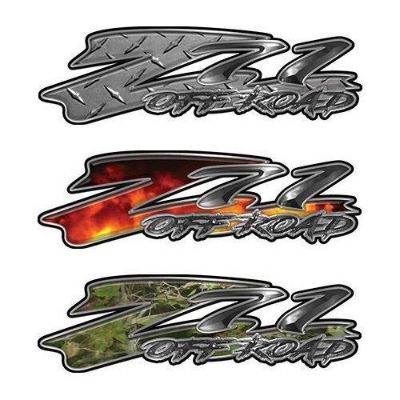 Custom GMC or Chevy Z71 Off Road Decals
