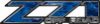 Classic Z71 Off Road Decals in Blue Camouflage