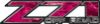 Classic Z71 Off Road Decals in Pink Camouflage