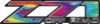 Classic Z71 Off Road Decals in Tie Dye Colors
