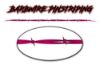Barbed Wire Pin Stripe Decals in Pink