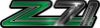 Classic GMC or Chevy Z-71 Decals in Green