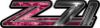 Classic GMC or Chevy Z-71 Decals in Pink Inferno Flames