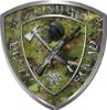 
	Zombie Death Squad Zombie Outbreak Decal in Camouflage
