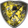 
	Zombie Death Squad Zombie Outbreak Decal in Yellow Inferno Flames
