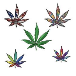 Cannabis Leaf / Marijuana Weed Decal / Sticker 