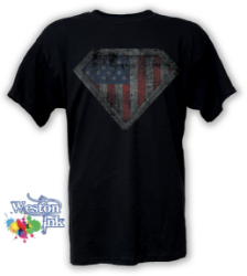 Super American Distressed Patriot T-Shirt